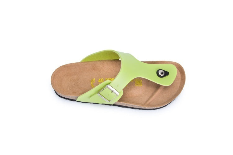 Birkenstock Gizeh Birko-Flor Green