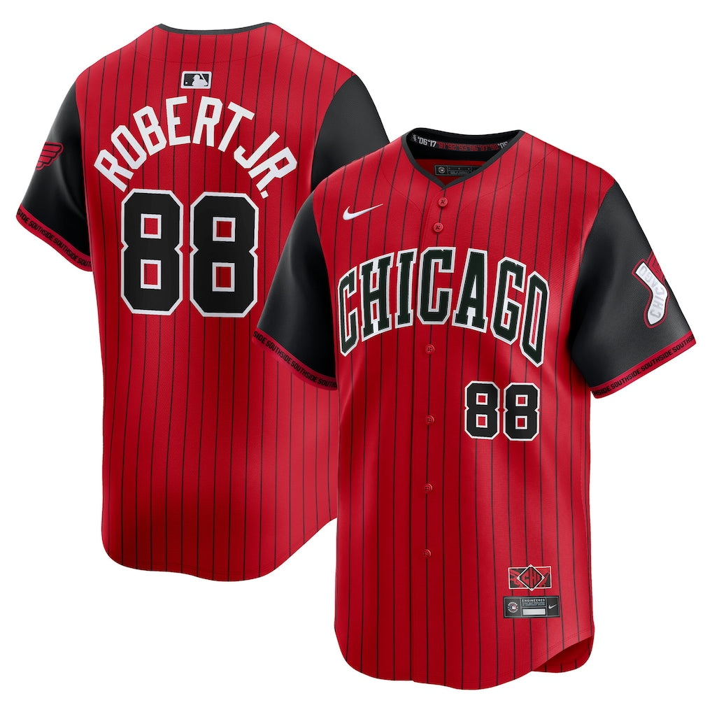 Luis Robert Jr. Chicago White Sox 2025 City Connect Jersey - Red/Black