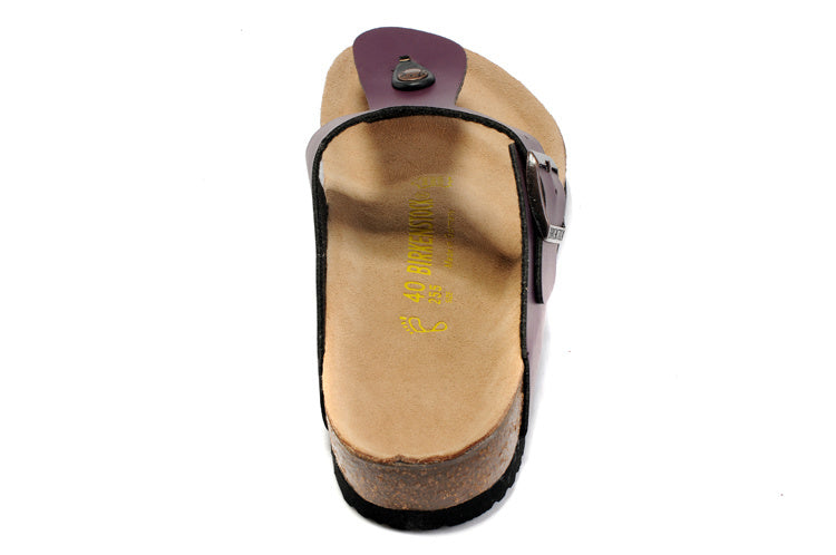Birkenstock Gizeh Purple Birko-Flor Sandals