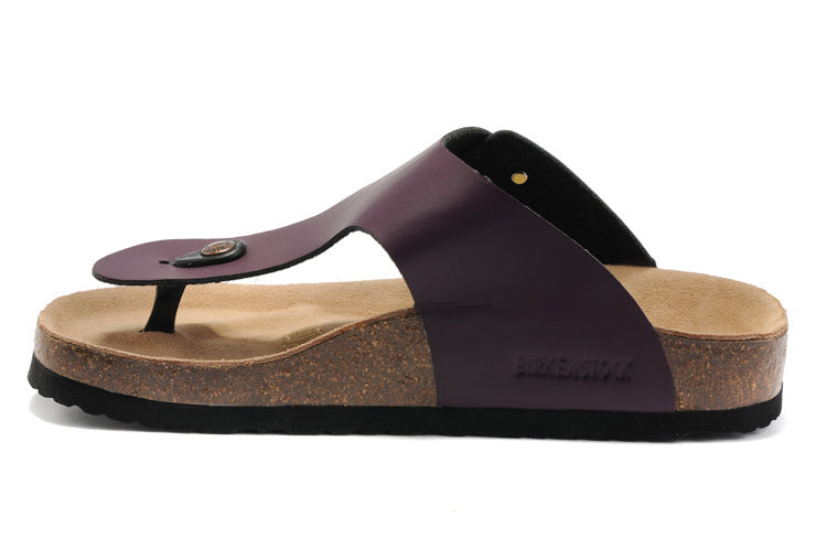 Birkenstock Gizeh Purple Birko-Flor Sandals