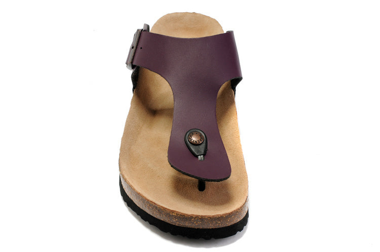 Birkenstock Gizeh Purple Birko-Flor Sandals