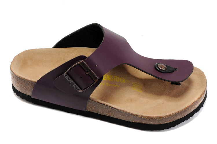 Birkenstock Gizeh Purple Birko-Flor Sandals