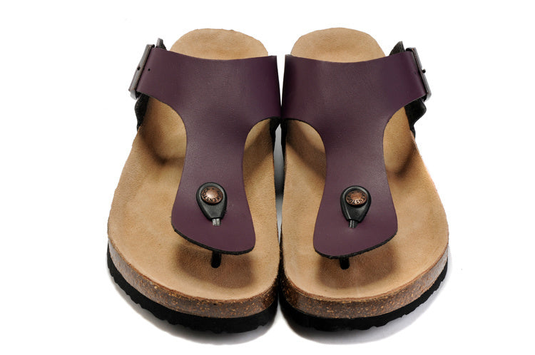 Birkenstock Gizeh Purple Birko-Flor Sandals