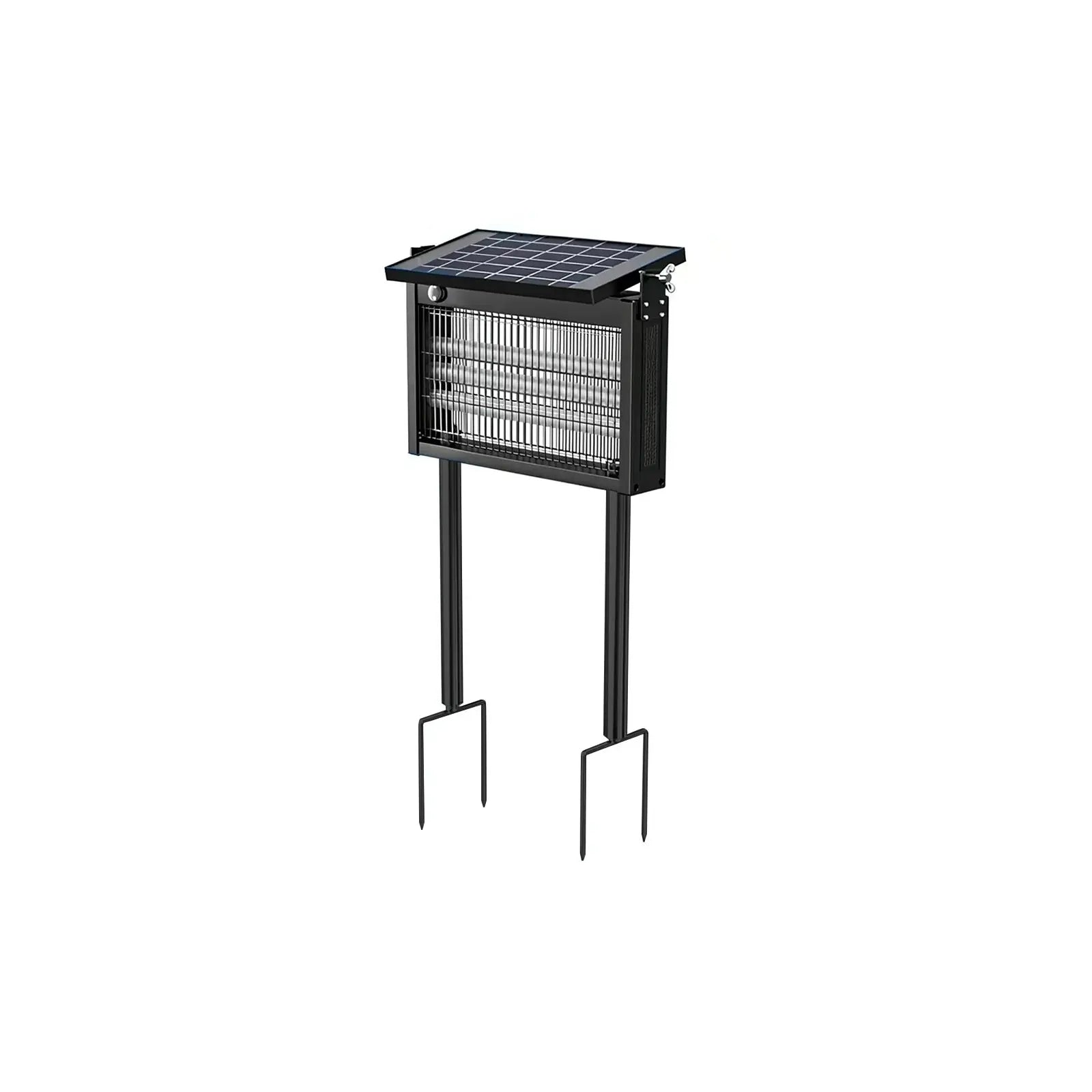 Gainstarx Solar Bug Zapper Outdoor Waterproof Electric Mosquito and Fly Zapper with Smart Light Sensor Rechargeable Solar Powered Trap for Patio, Backyard, Garden, Camping, and Indoor Use