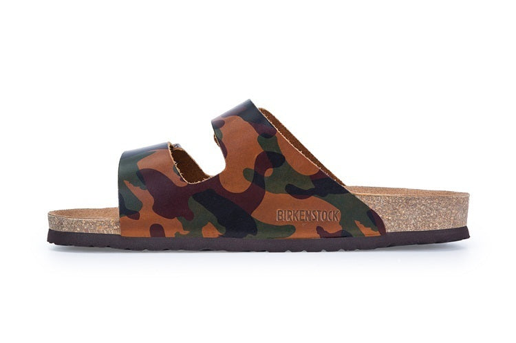 Birkenstock Arizona Camouflage Print Birko-Flor