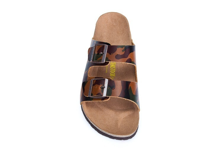 Birkenstock Arizona Camouflage Print Birko-Flor