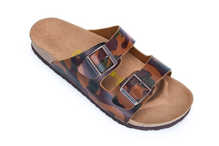 Birkenstock Arizona Camouflage Print Birko-Flor