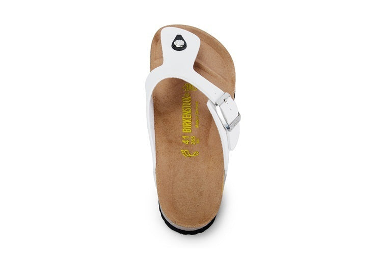 Birkenstock Ramses  White Blacksole