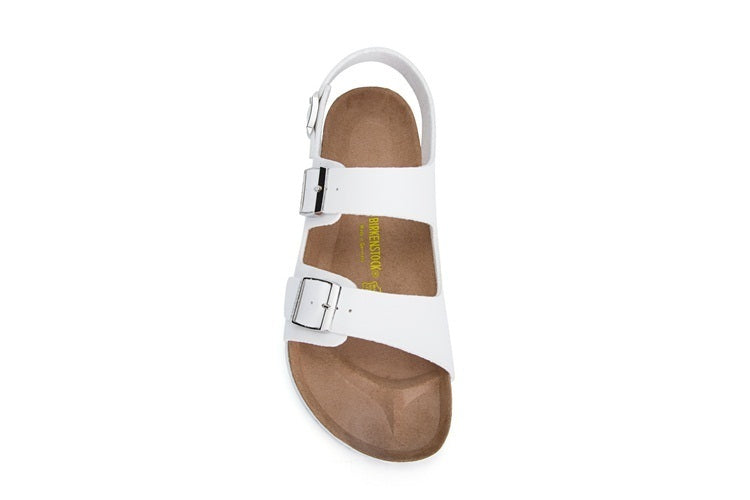 Birkenstock Milano White Birko-Flor
