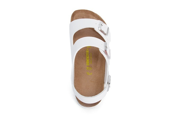 Birkenstock Milano White Birko-Flor