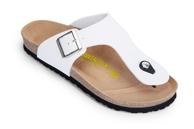 Birkenstock Ramses  White Blacksole