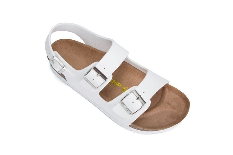 Birkenstock Milano White Birko-Flor