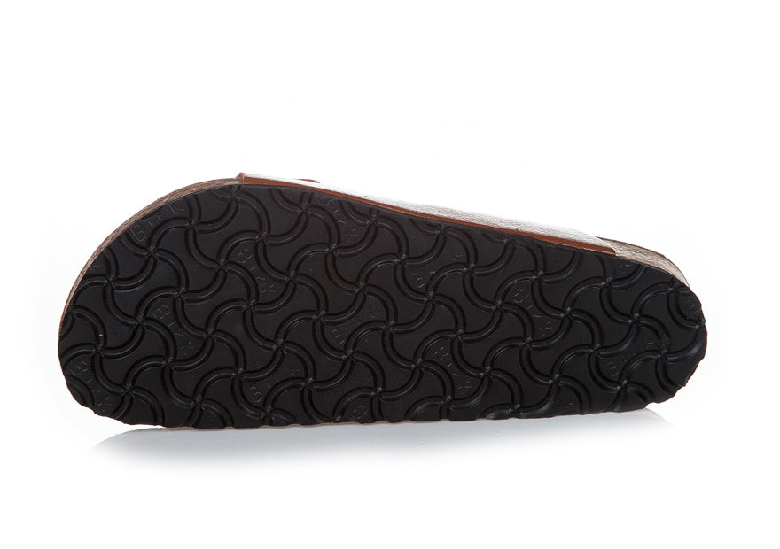 Birkenstock Arizona (Cognac / Brown Textured Leather / Birko-Flor)