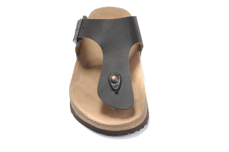 Birkenstock Gizeh Black Birko-Flor Sandals