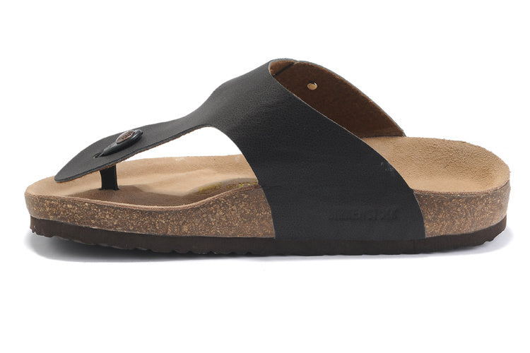 Birkenstock Gizeh Black Birko-Flor Sandals