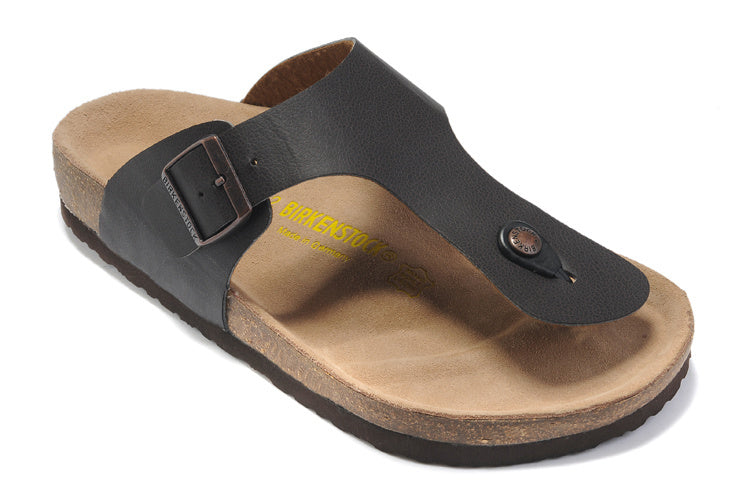 Birkenstock Gizeh Black Birko-Flor Sandals