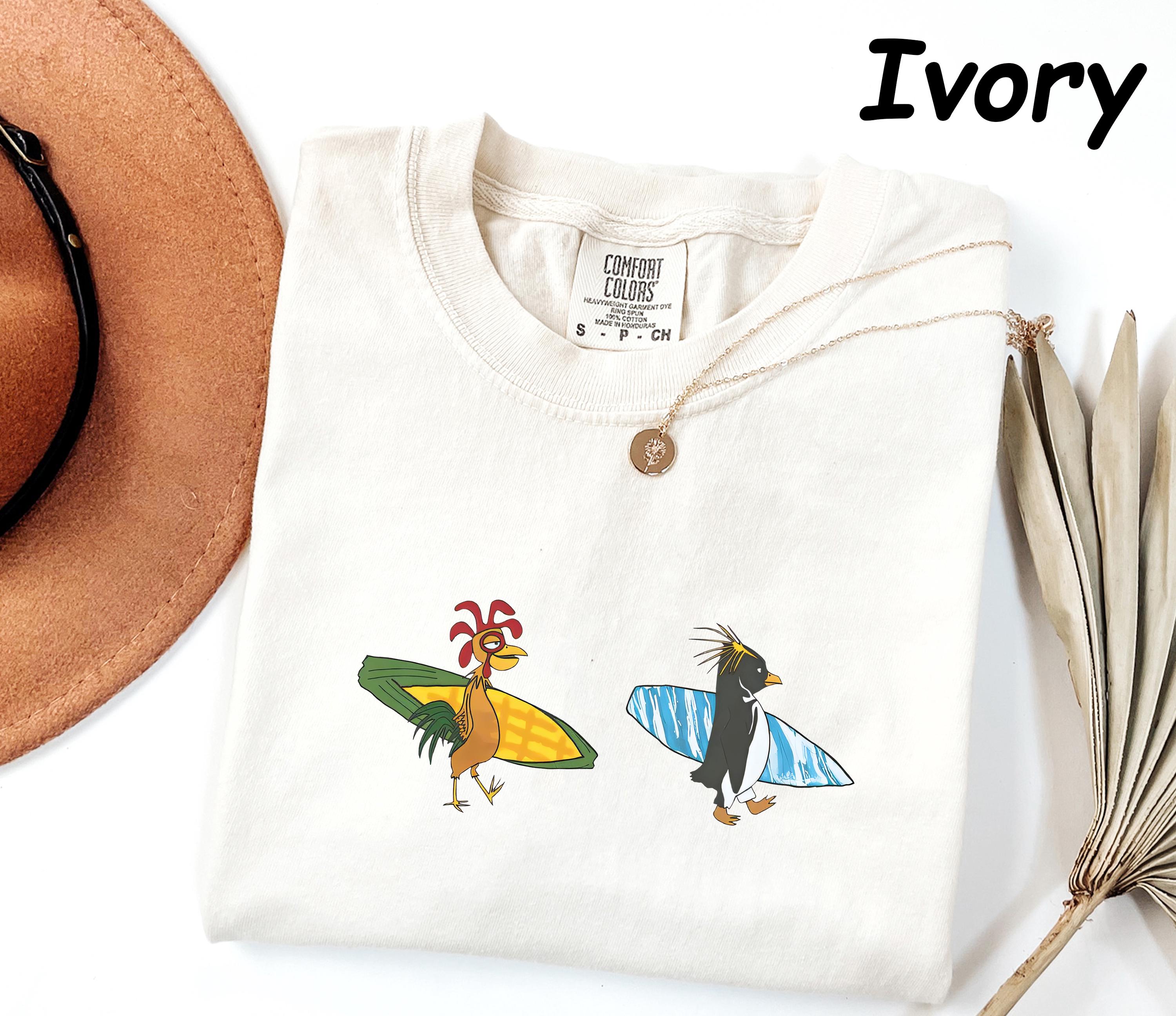 Comfort Colors® Cody Maverick And Chicken Joe Shirt, Surf's Up T-shirt, Funny Movie Fans Tee Movie Meme Sweatshirt, Trendy Chicken Joe Top,