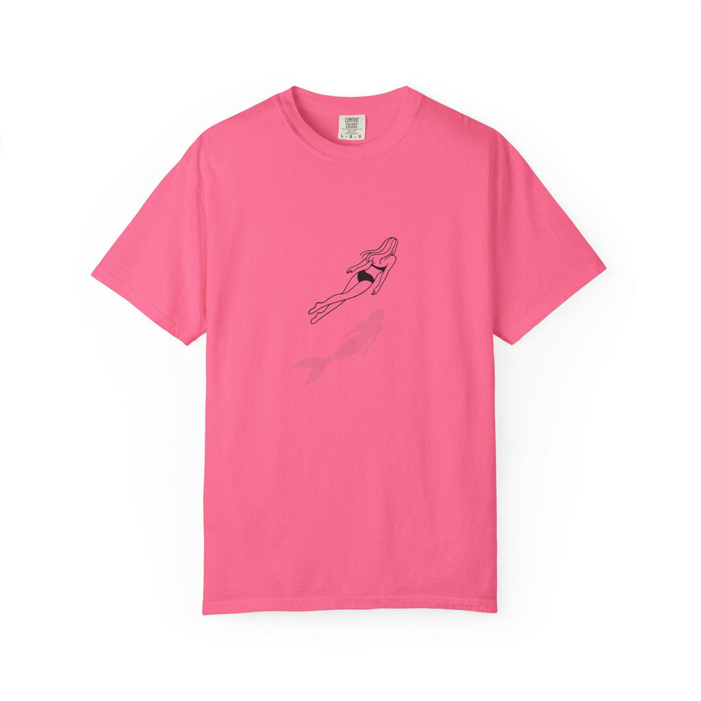 Mermaid Girl T-shirt Ocean Fantasy Graphic Tee Beach Sweatshirt Summer Love Illustration