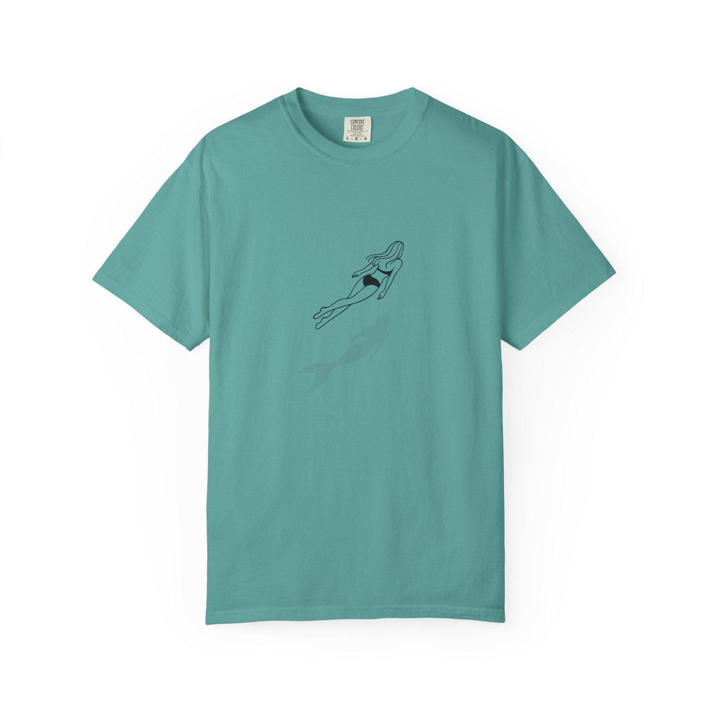 Mermaid Girl T-shirt Ocean Fantasy Graphic Tee Beach Sweatshirt Summer Love Illustration