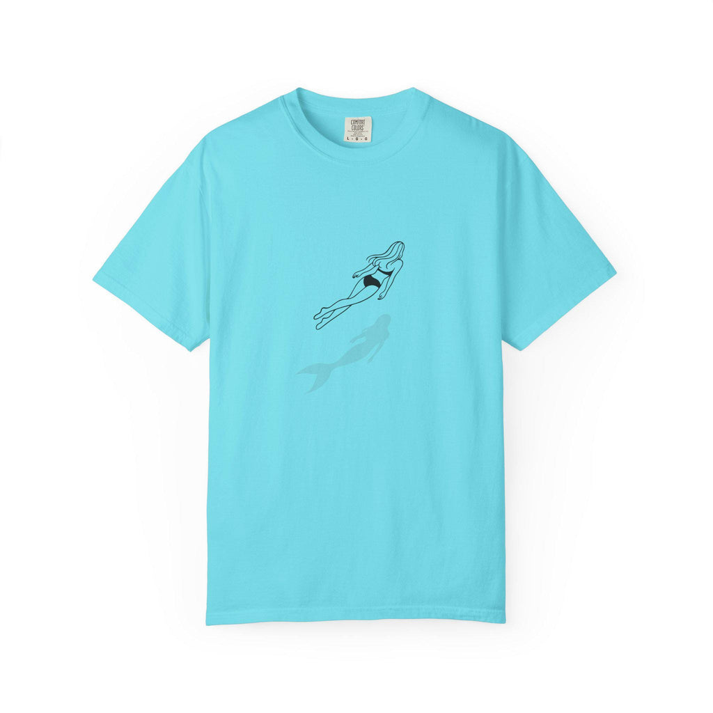 Mermaid Girl T-shirt Ocean Fantasy Graphic Tee Beach Sweatshirt Summer Love Illustration