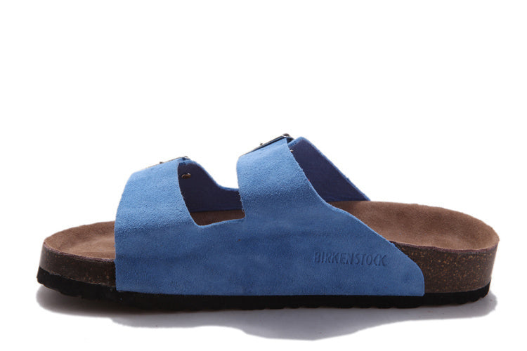Birkenstock Arizona (Light Blue / Sky Blue Suede)