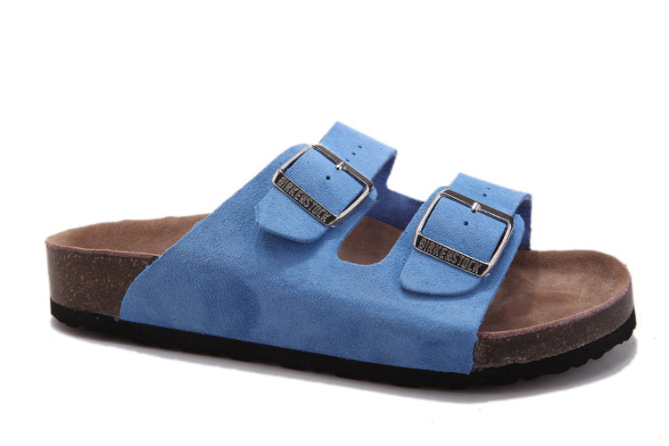 Birkenstock Arizona (Light Blue / Sky Blue Suede)