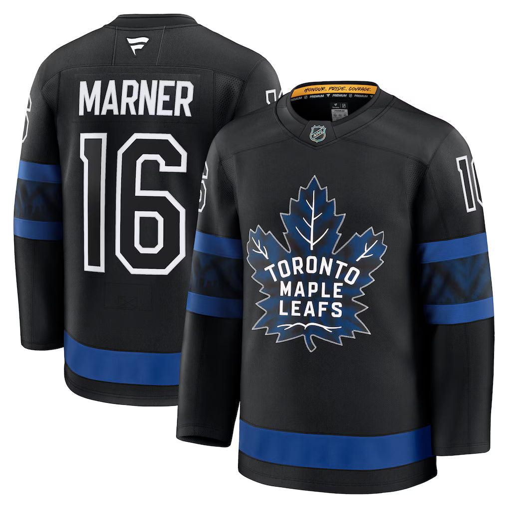 Mitch Marner Toronto Maple Leafs Alternative Premium Jersey - Black