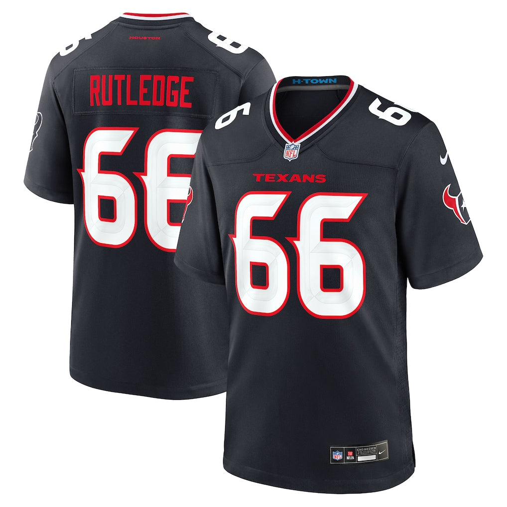 Keylan Rutledge Houston Texans 2026 NFL Draft First Round Pick No. 26 Jersey - Navy