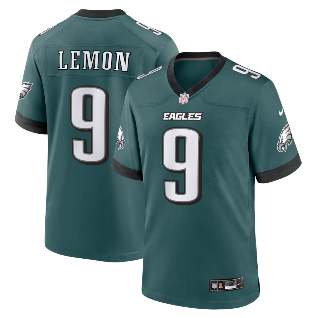 Makai Lemon Philadelphia Eagles 2026 NFL Draft First Round Pick No. 20 Jersey - Green