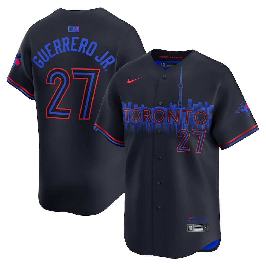 Vladimir Guerrero Jr. Toronto Blue Jays City Connect Jersey - Black