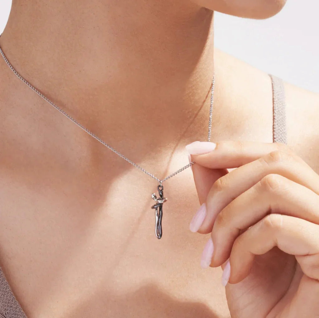 Pendentif Couple Enlacé