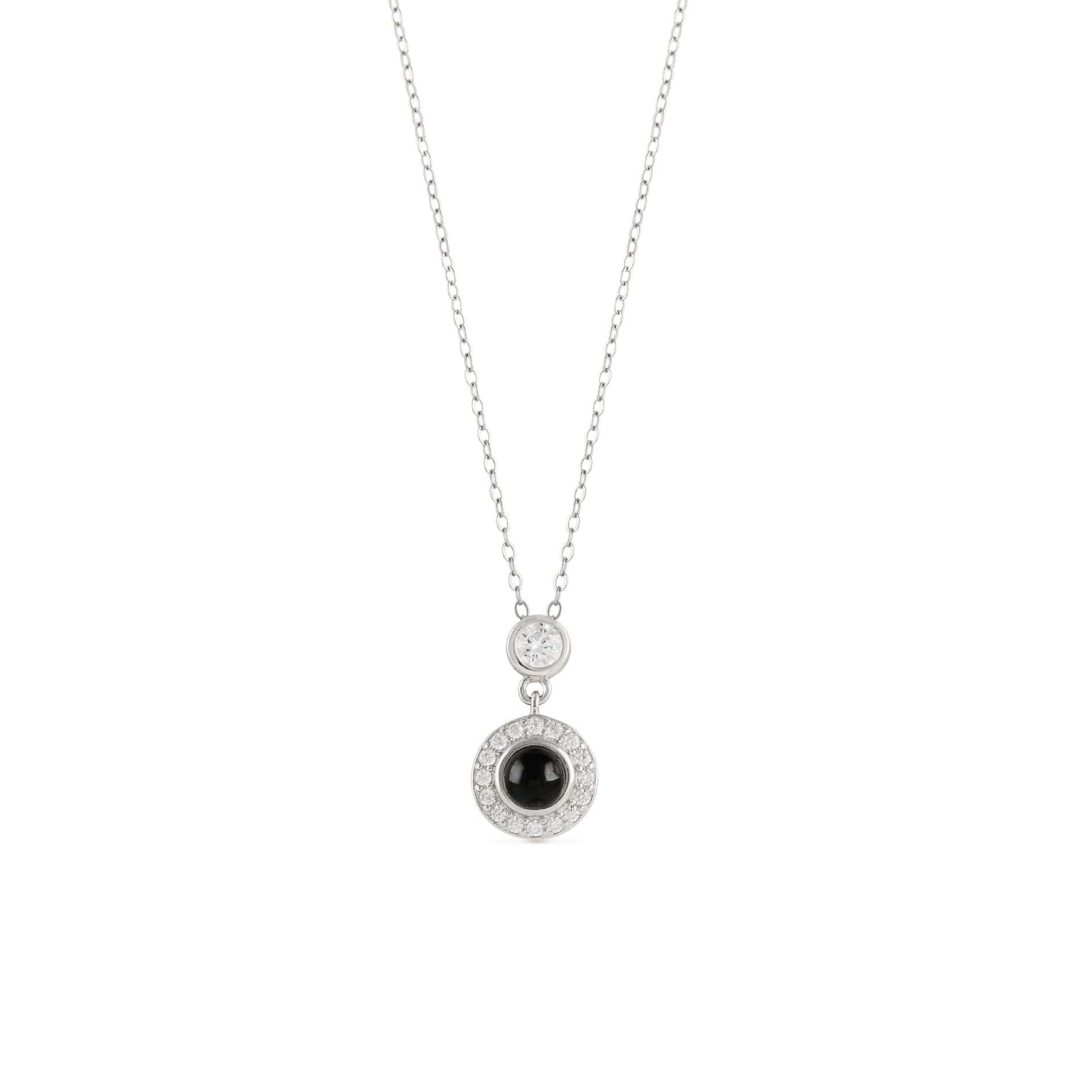 Pendentif Élégance Éternelle - Projection Photo Personnalisé
