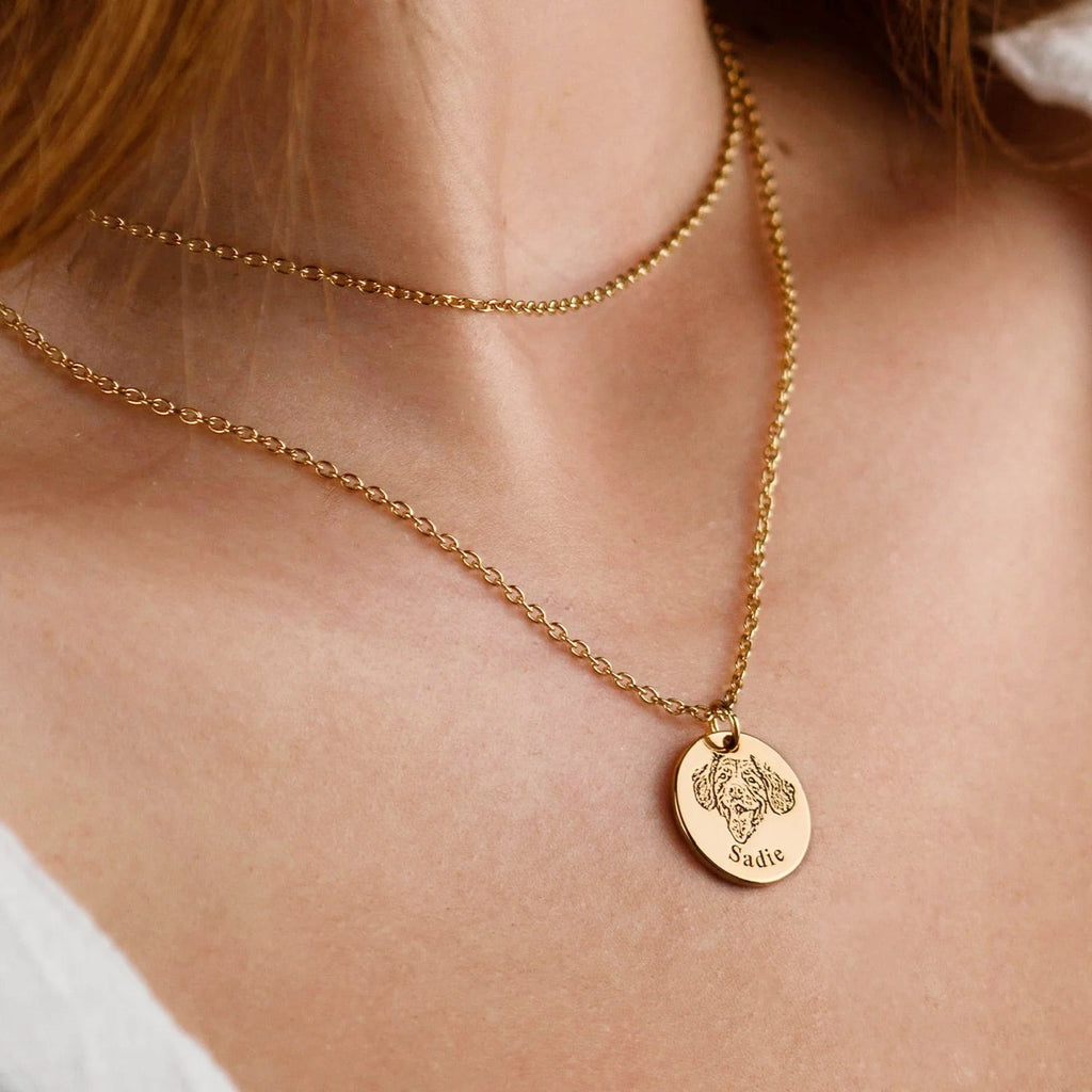Pendentif Médaillon Personnalisé