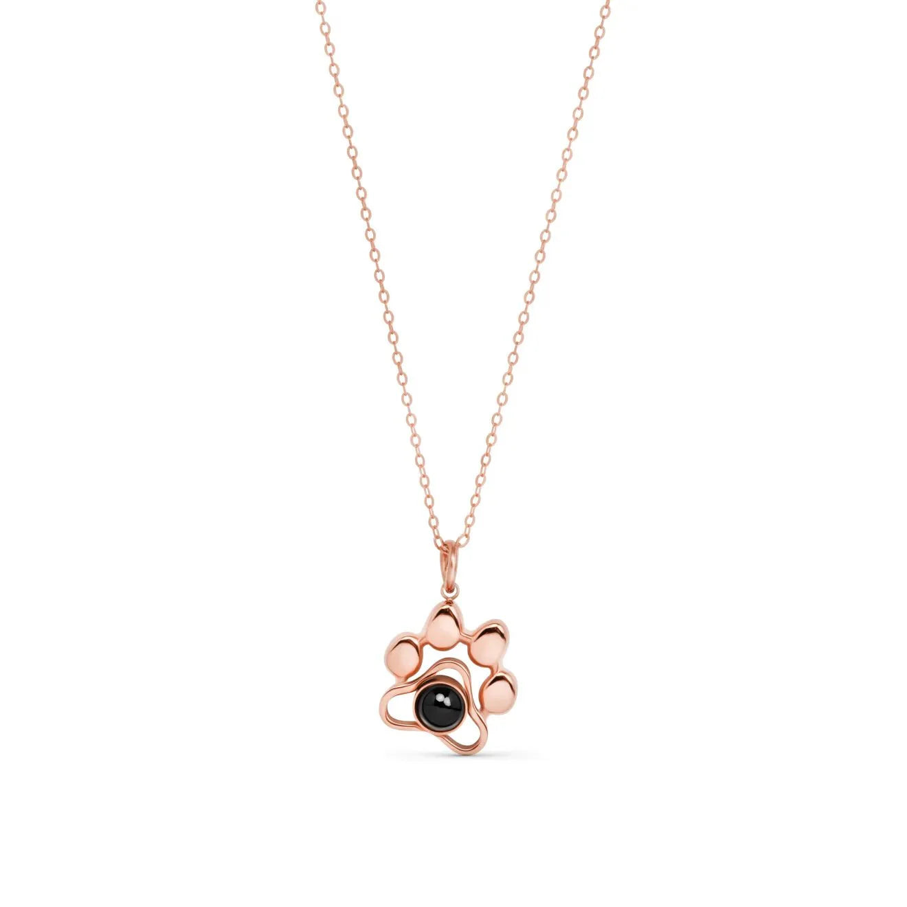 Pendentif Patte de Chien - Projection Photo Personnalisé