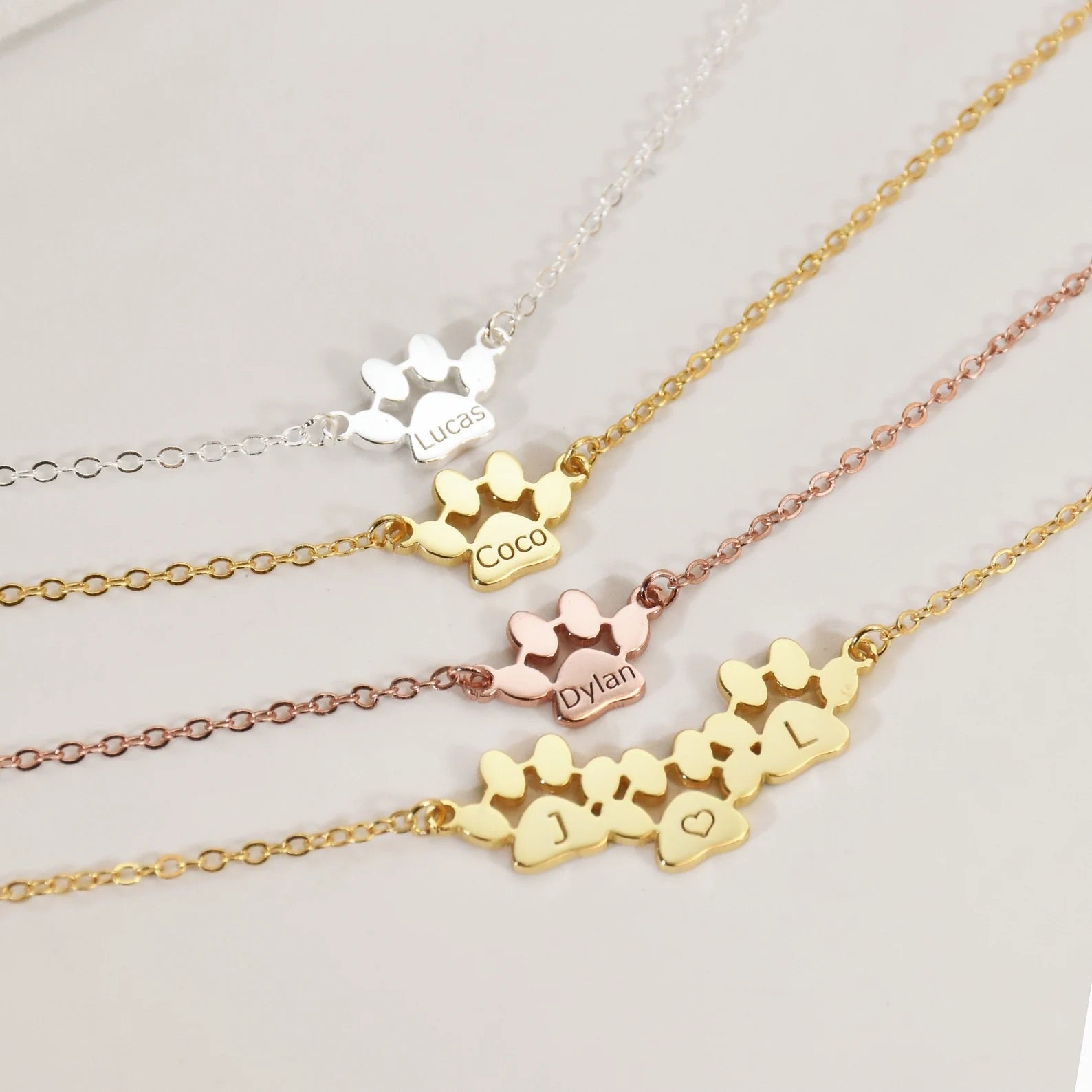 Pendentif Patte Personnalisée