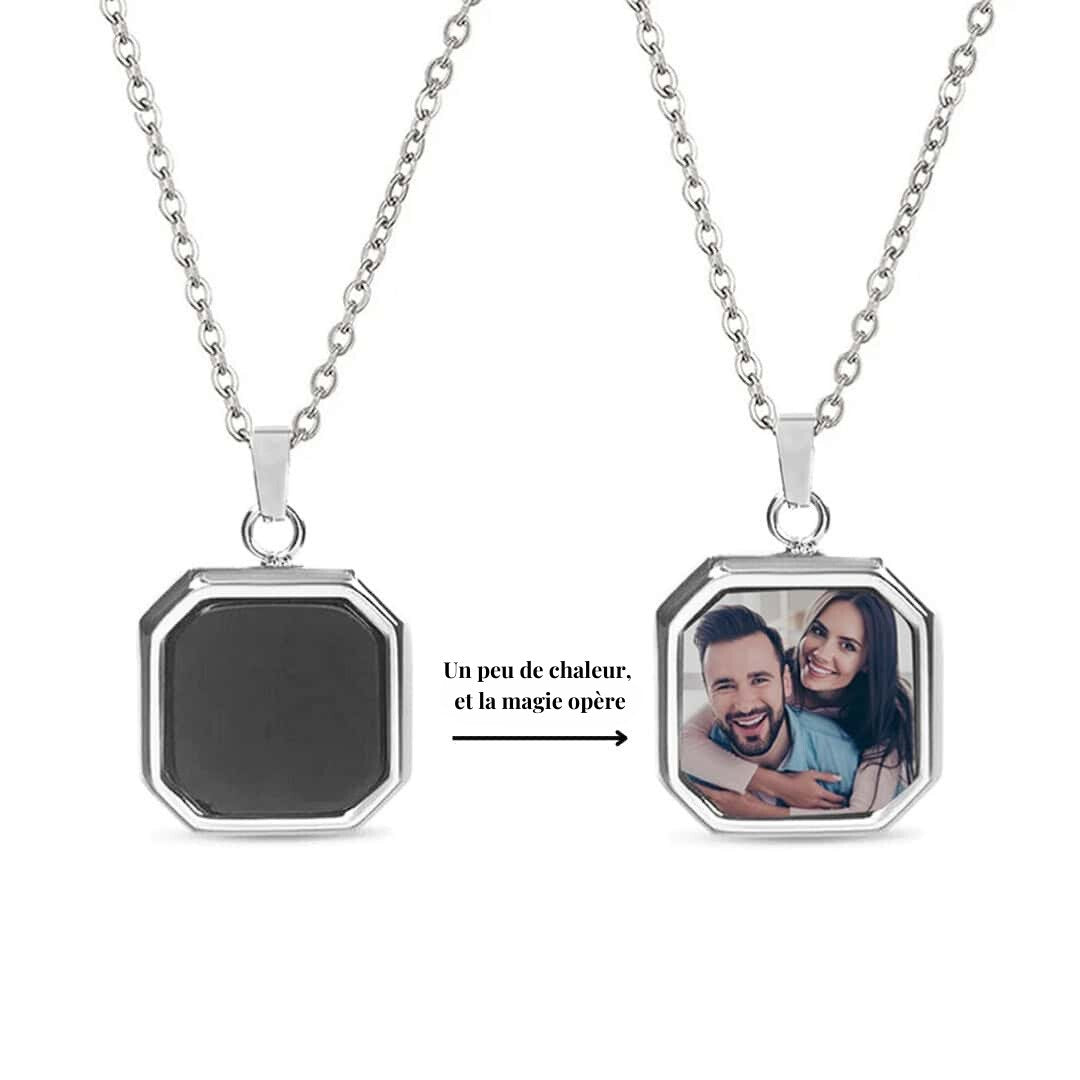 Pendentif Photo Thermique - Projection de photos personnalisé