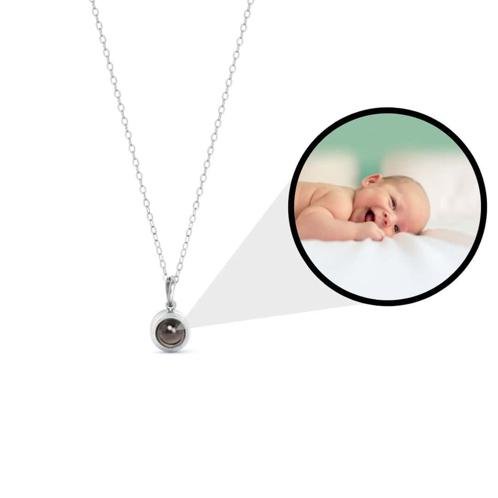 Pendentif Projection Photo Personnalisé